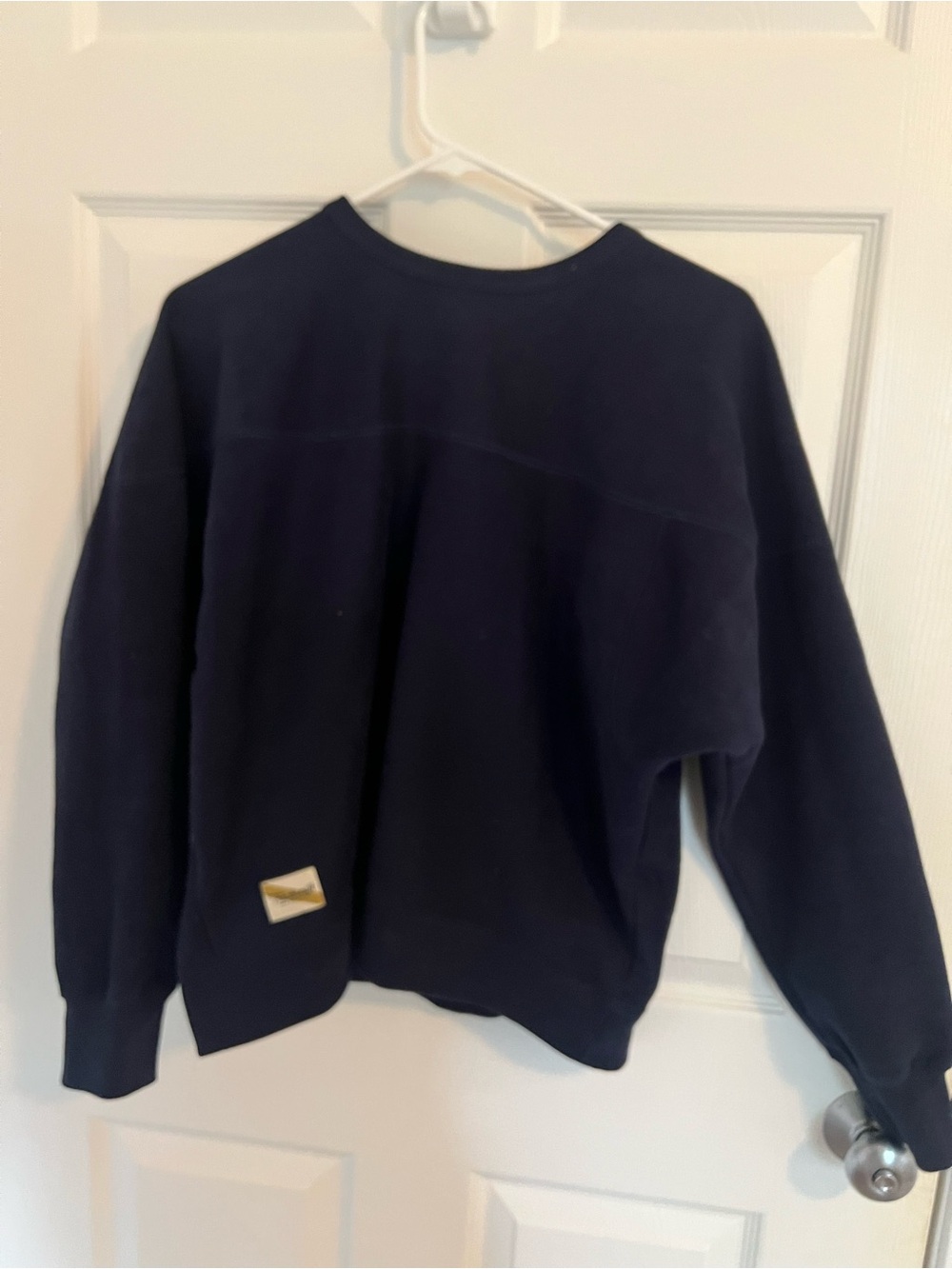 Tracksmith Navy Crewneck Sweatshirt